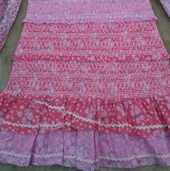 Loveshackfancy Ensley Mini Dress pink - Picture 9 of 17